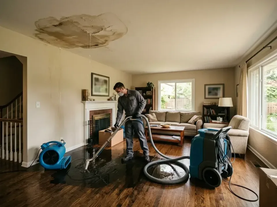 attic-pipe-burst-ceiling-drip-008 — frequently asked questions, Water Damage Restoration & Carpet Care in Independence, KS